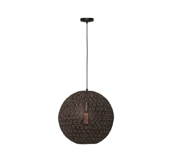 Freelight Hanglamp Moon Zwart Mat Goud Ø 30cm