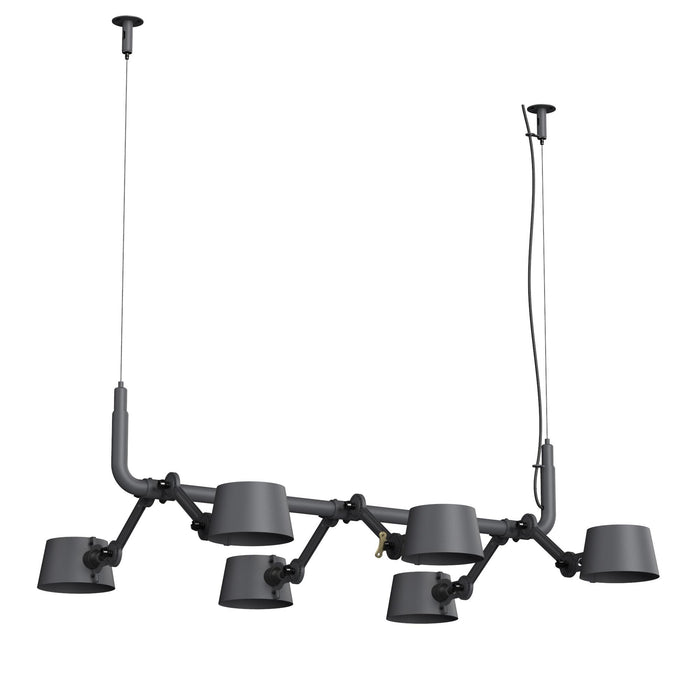Bolt 6 hanglamp Midnight Grey