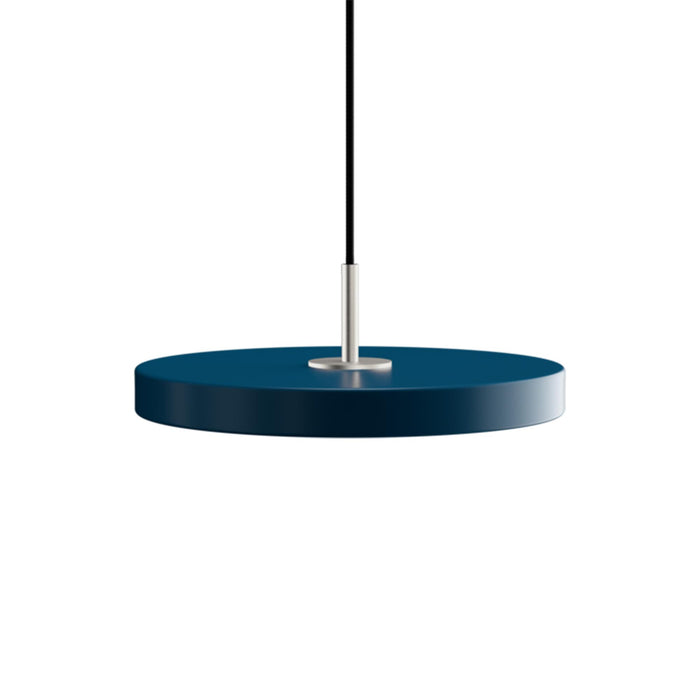 Umage Asteria hanglamp LED staal mini petrol blauw