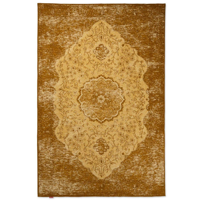 Heritaged Vintage vloerkleed Village - okergeel - 160x240 cm