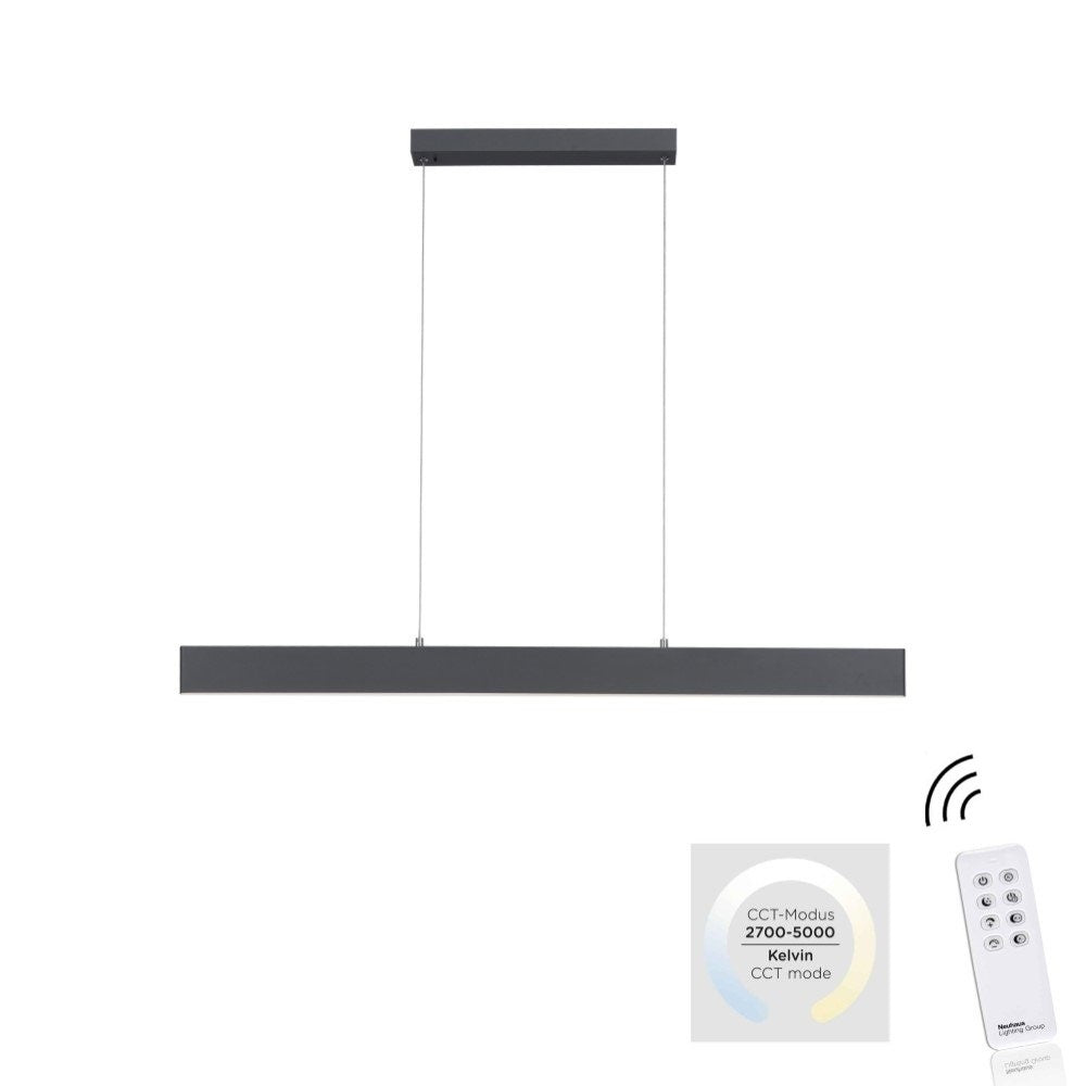 Paul Neuhaus Hanglamp Nila Antraciet Up & Down Light