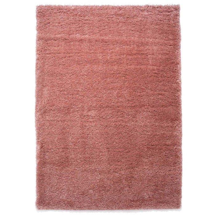 Tapeso Hoogpolig vloerkleed - Cozy Shaggy - roze - 240x340 cm