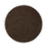 Tapeso Rond vloerkleed Lush - bruin - 120 cm