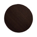 Nordic Weavers Rond wollen vloerkleed Lett - cacao - 120 cm