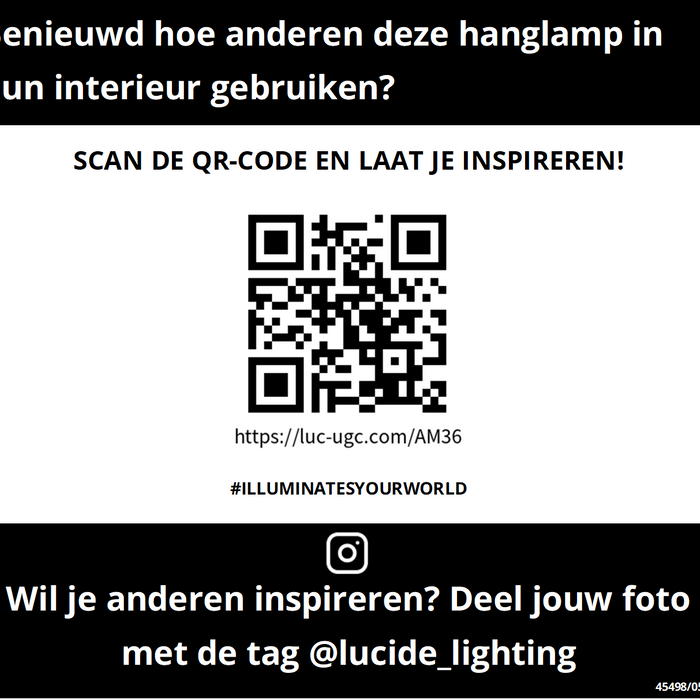 Lucide CORALIE Hanglamp 5xE27 - Transparant