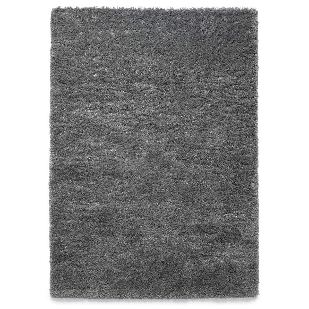 Tapeso Hoogpolig vloerkleed - Cozy Shaggy - grijs - 200x300 cm