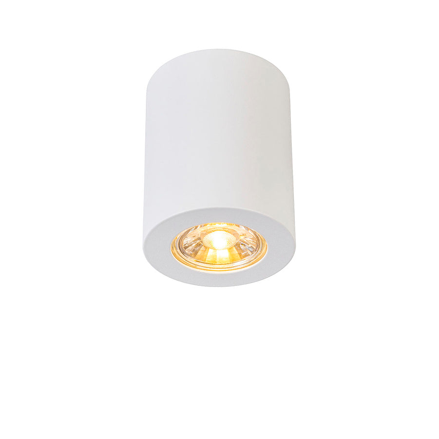 QAZQA Moderne opbouwspot wit 7,5cm GU10 50mm - Tuba