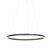 QAZQA Design hanglamp zwart 80 cm incl. LED 3-staps dimbaar - Anello