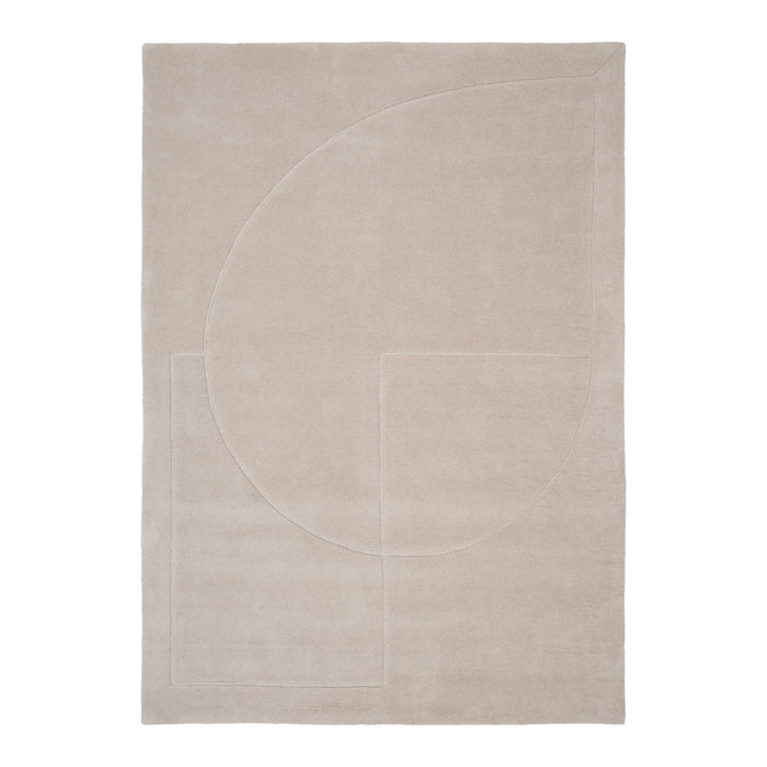 Linie Design Lineal Poem Vloerkleed 170 x 240 cm - Beige