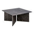 by fonQ Stone Salontafel - Vierkant - Zwart