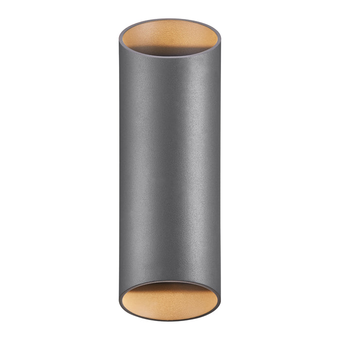 Nordlux Nico Wandlamp - Rond H 23,5 cm - Antraciet