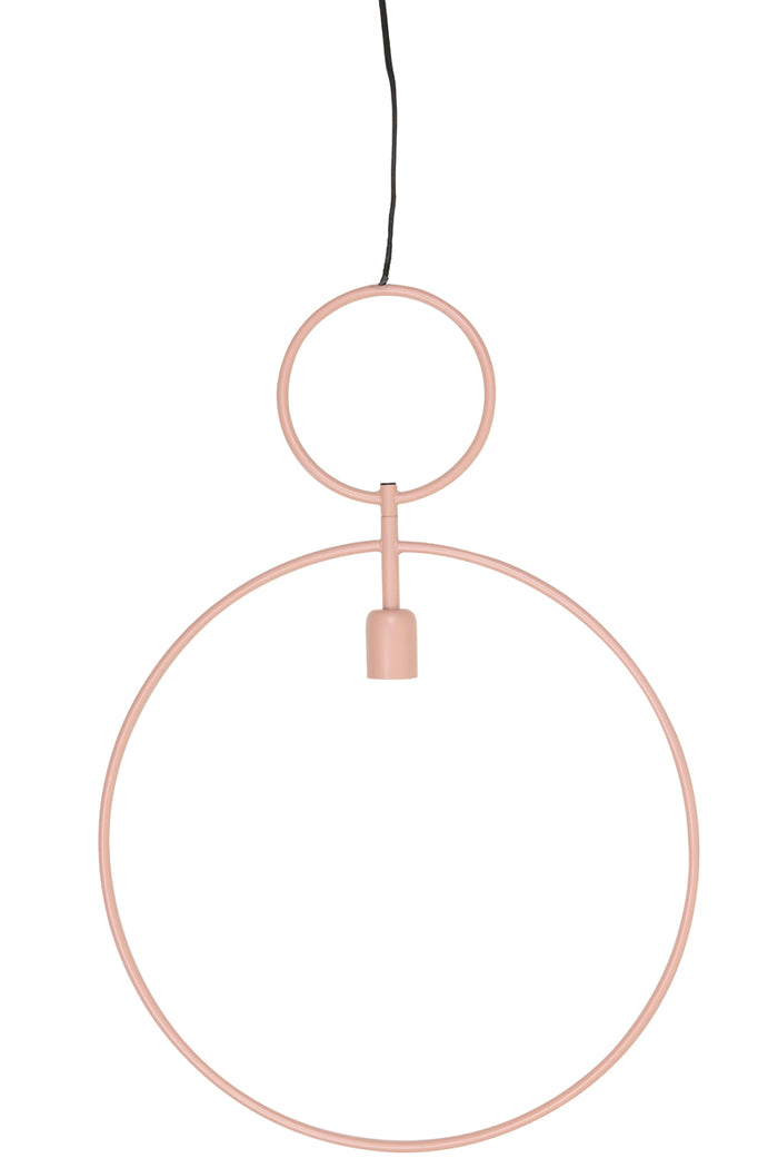 Light & Living - Hanglamp Dorina - 50x4x70 - Roze