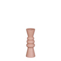 Mica Decorations Rollo Kandelaar - H18,5 x Ø6 cm - Roze