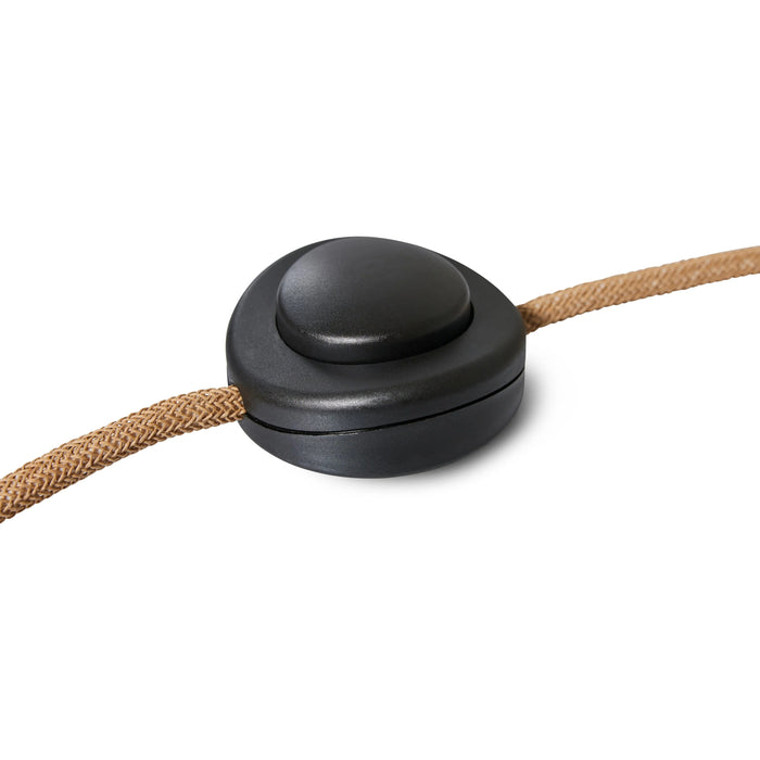 HKliving Cone Lampenvoet XL - Glossy Brown