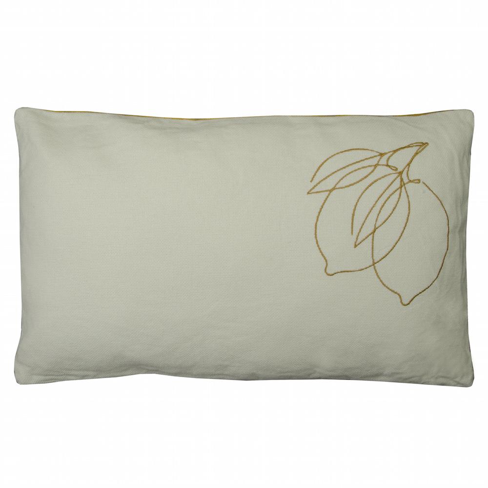 Home Delight Kussen Citroen mosterd