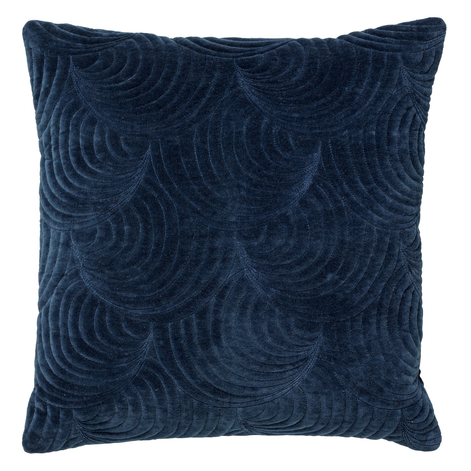 Dutch Decor - MOON - Sierkussen van katoen 45x45 cm Insignia Blue - bl