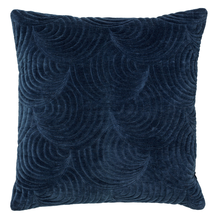 Dutch Decor - MOON - Sierkussen van katoen 45x45 cm Insignia Blue - bl