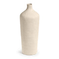 Kave Home - Candida vaas van katoen maché in beige, 50 cm