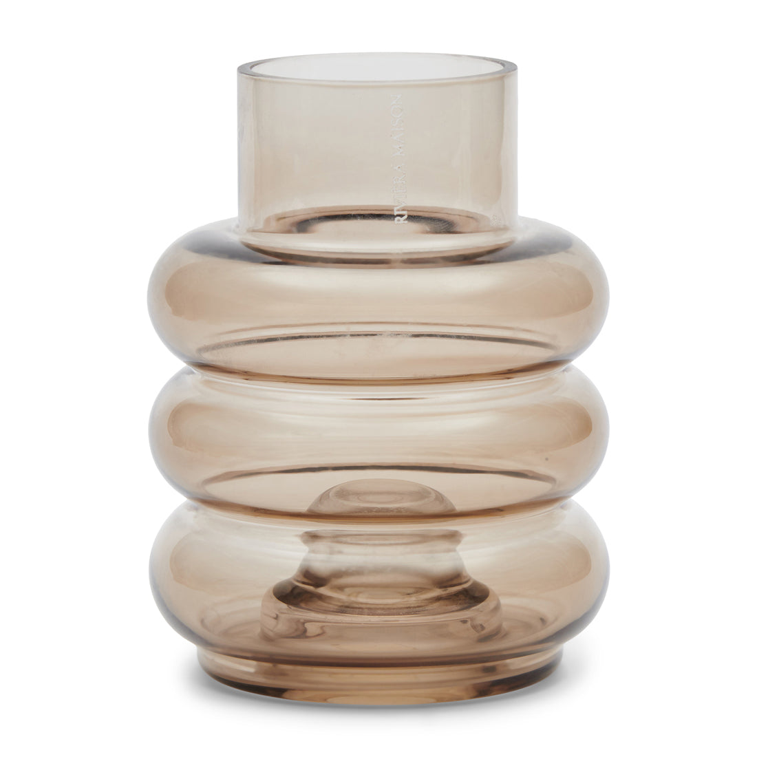 Riviera Maison Multiple Candle Holder Vase brown -  10.0x10.0x14.0 cm