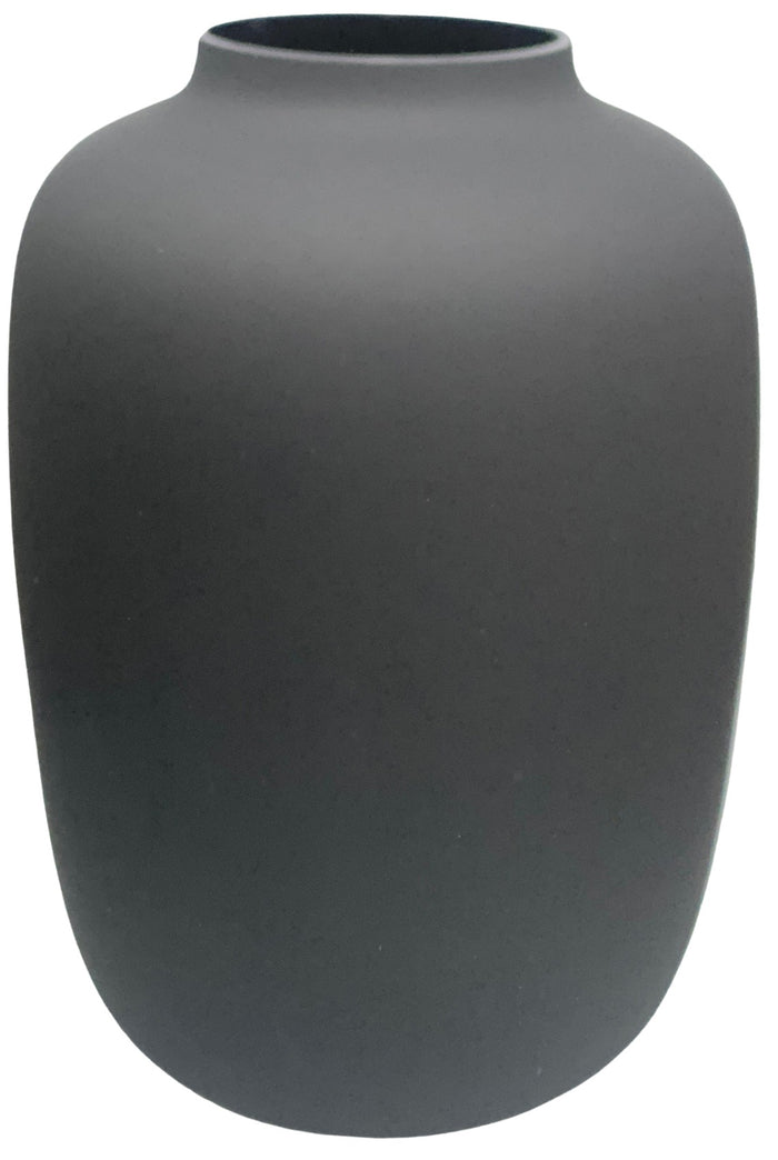 Vase The World - Artic L black Ø32,5 x H45 cm