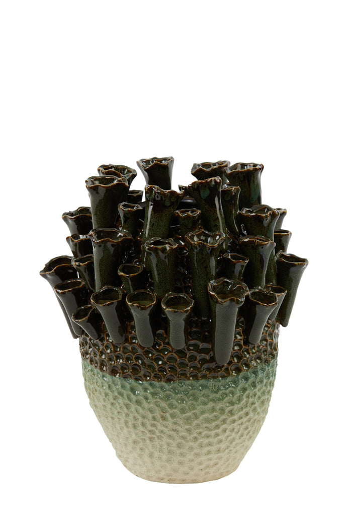 Light & Living - Vaas KYRAL - Ø29x33cm - Groen