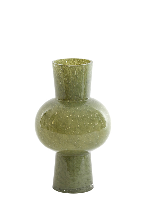 Light & Living - Vaas HALLEY - Ø18x28.5cm - Groen