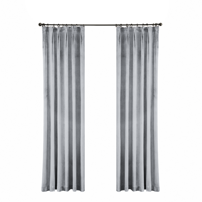 LW Collection Kant en klaar gordijnen grijs 290x245cm