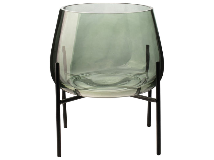 Gusta Vaas glas met standaard ø17,5cm