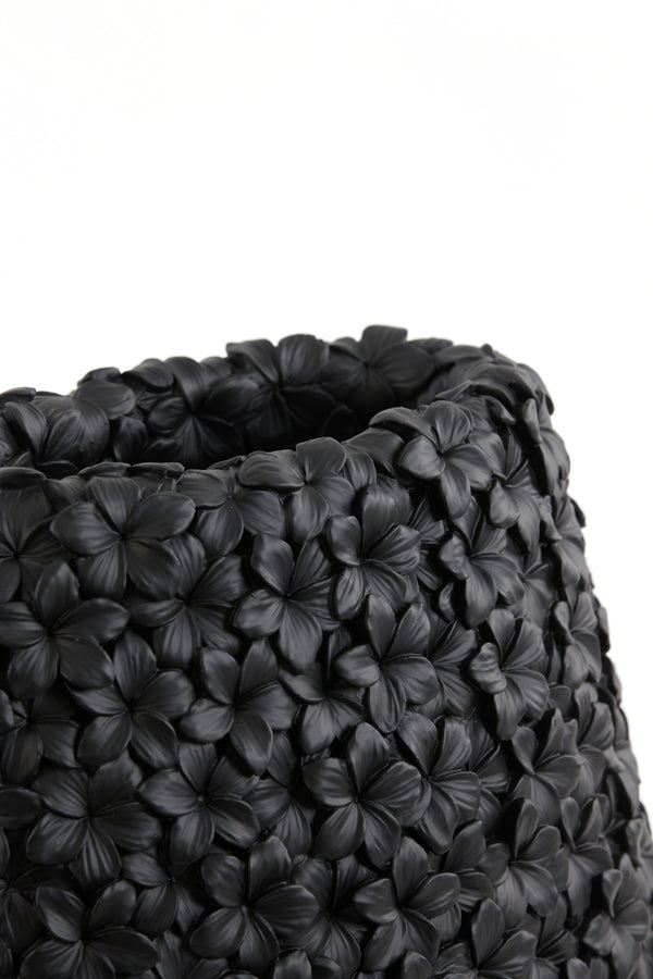 Light & Living Light&living Vaas deco 29,5x18,5x40 cm ALOHA zwart