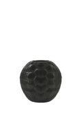 Light & Living - Vaas TURTLE - 29.5x8x30 - Zwart