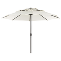 Beliani - BIBIONE - Parasol - Beige - 270 cm - Polyester