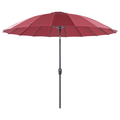 Beliani - BAIA - Parasol - Rood - 270 cm - Polyester