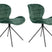 Zuiver OMG Velvet Stoel - Limited Edition - Set Van 2 - Groen