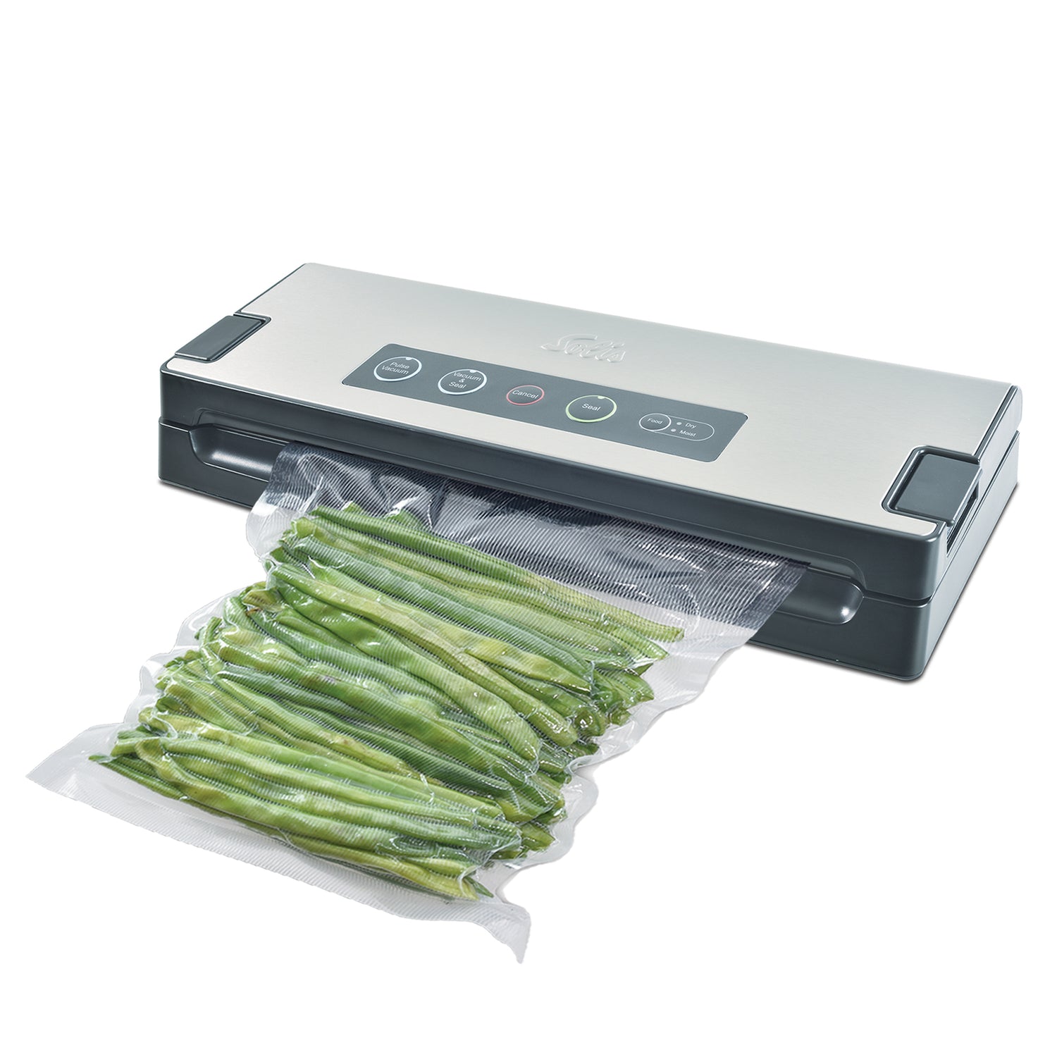 Solis Vac Premium 574 Vacumeermachine + 2 Vacuümollen + 50 Zakken