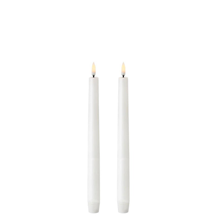 Uyuni Led Tafelkaars Wit- 25CM - Set van 2