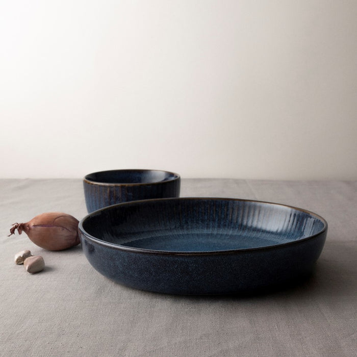 Dutch Rose Sapphire Bord Diep 23 Blauw