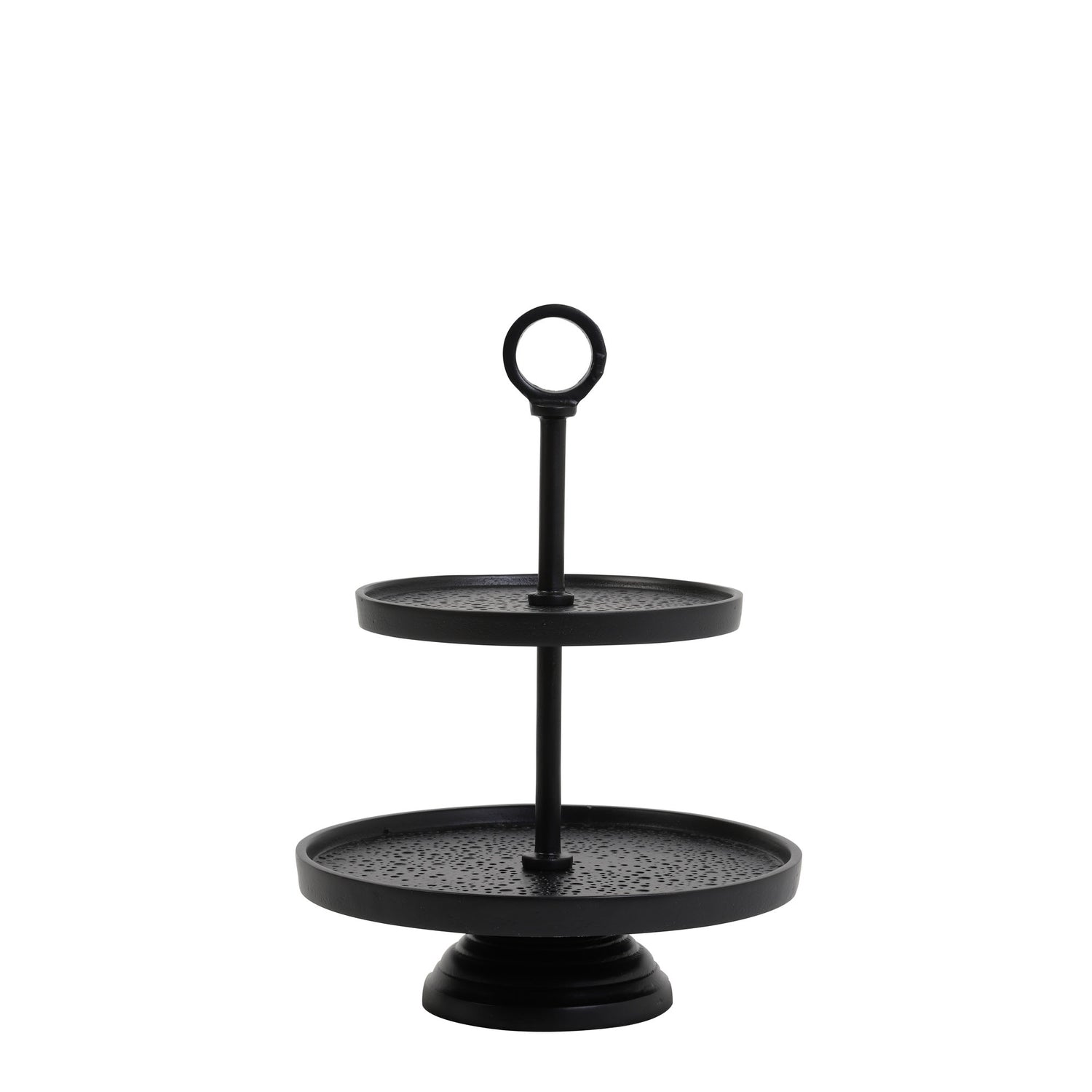 Light & Living Etagère Lutek - Zwart - 2 Laags