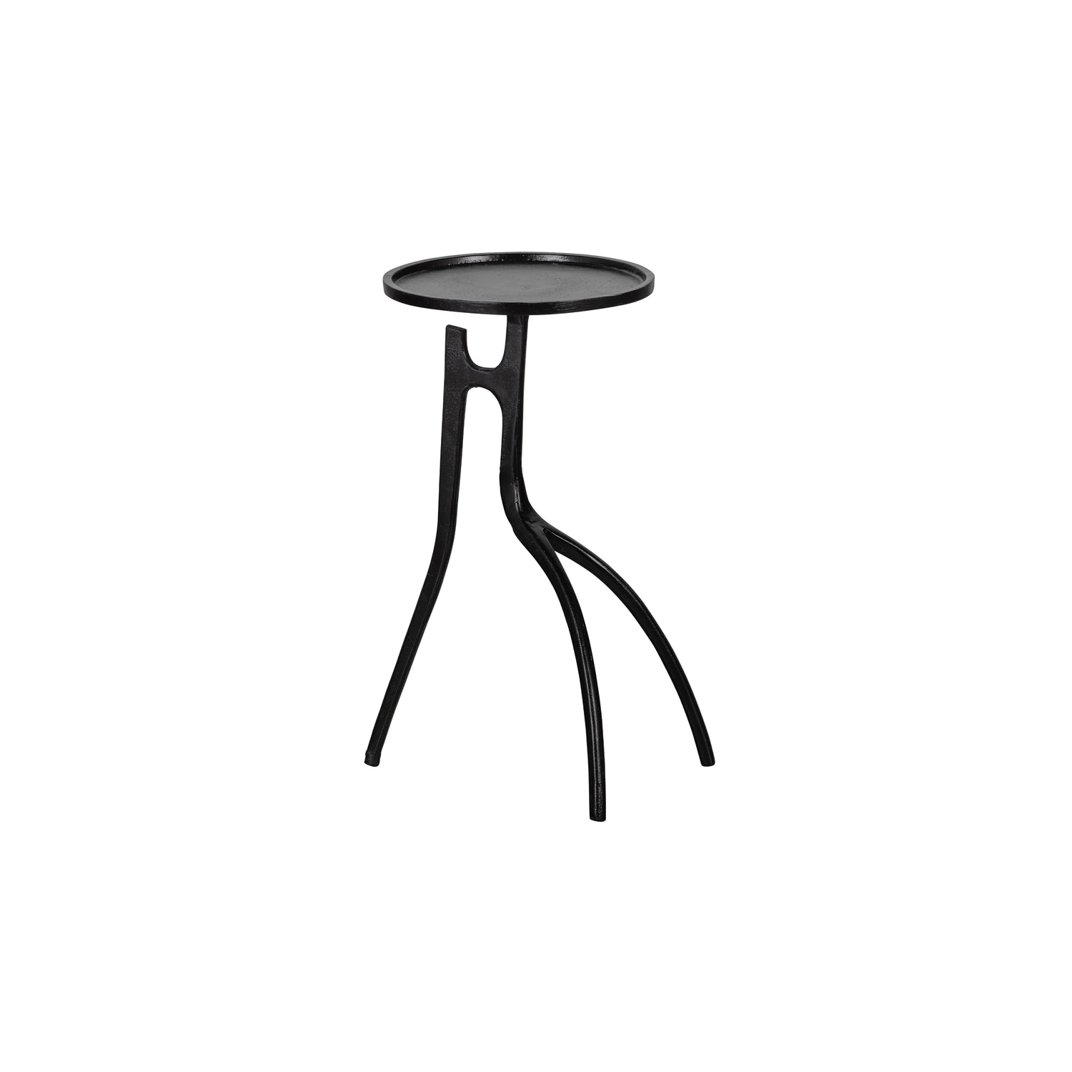 WOOOD Legs Bijzettafel - Metaal - Zwart - 59x41x40
