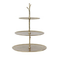 Light & Living Etagère Tresa - Goud - 3 Laags
