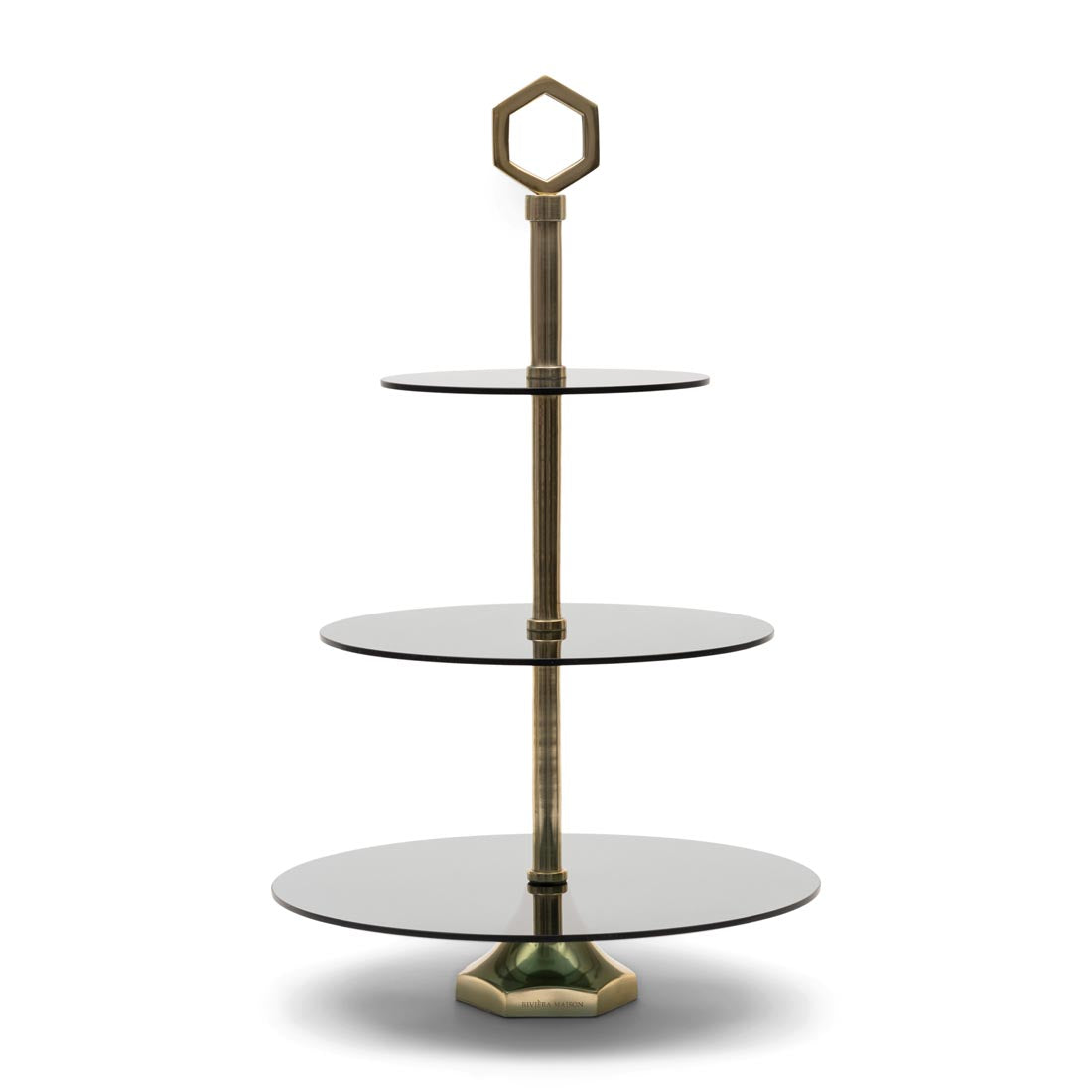 Riviera Maison Constellation Etagère 3 Layer -  37.0x37.0x66.0 cm