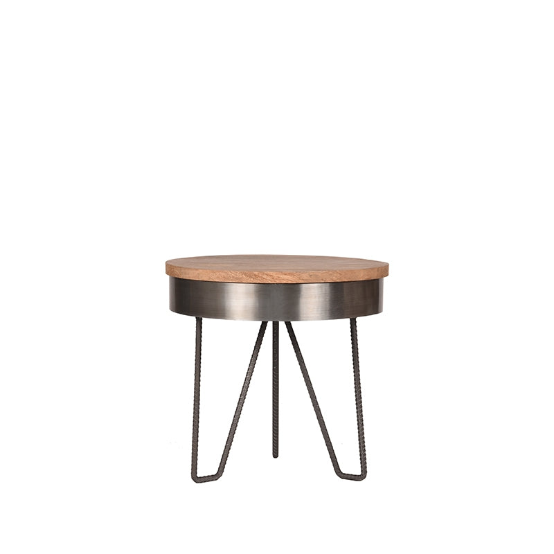 LABEL51 - Bijzettafel Saran - Grijs - 44 cm