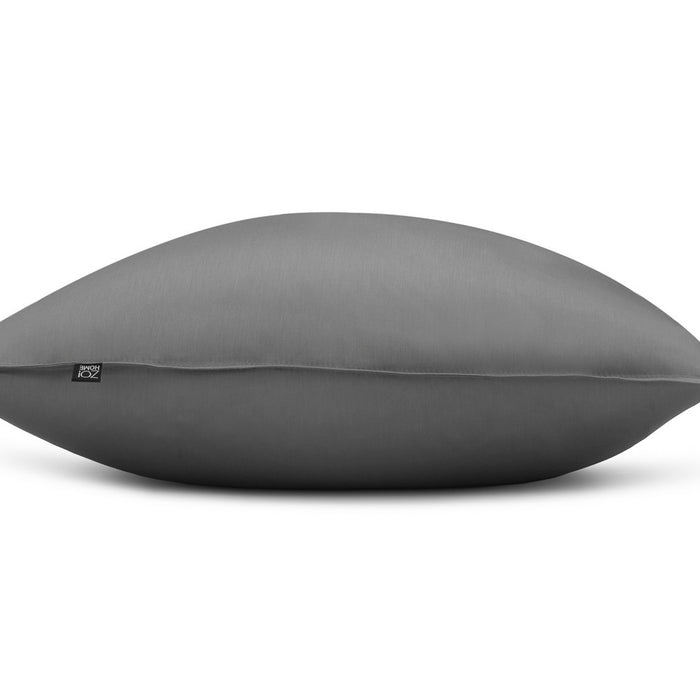 Zo Home Satinado Kussensloop Katoen Satijn - anthracite 40x80cm