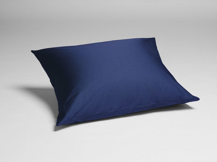 Yumeko kussensloop katoen satijn night blue 50x60