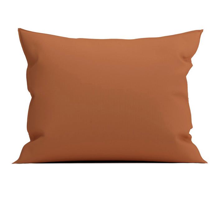 Zo Home Satinado Kussensloop Katoen Satijn - copper orange 60x70cm