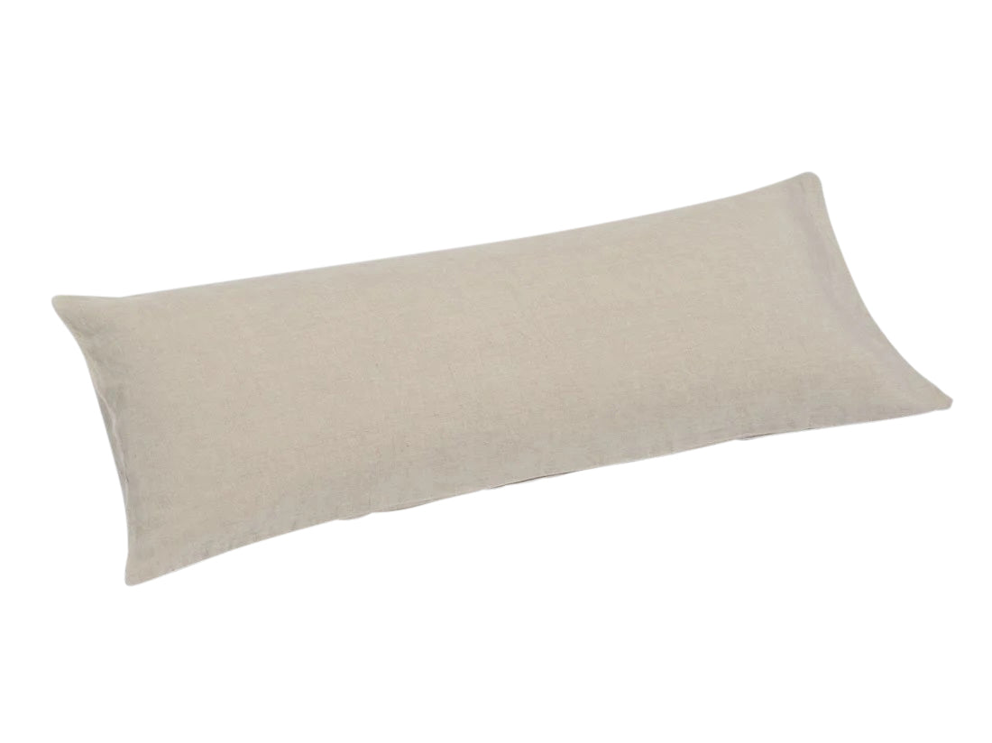 Yumeko kussensloop gewassen linnen natural 40x80