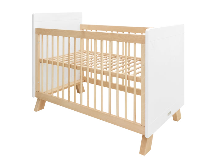 Bopita Lisa bed 60x120 - Wit|Naturel