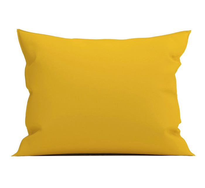 Zo Home Satinado Kussensloop Katoen Satijn - ochre gold 60x70cm