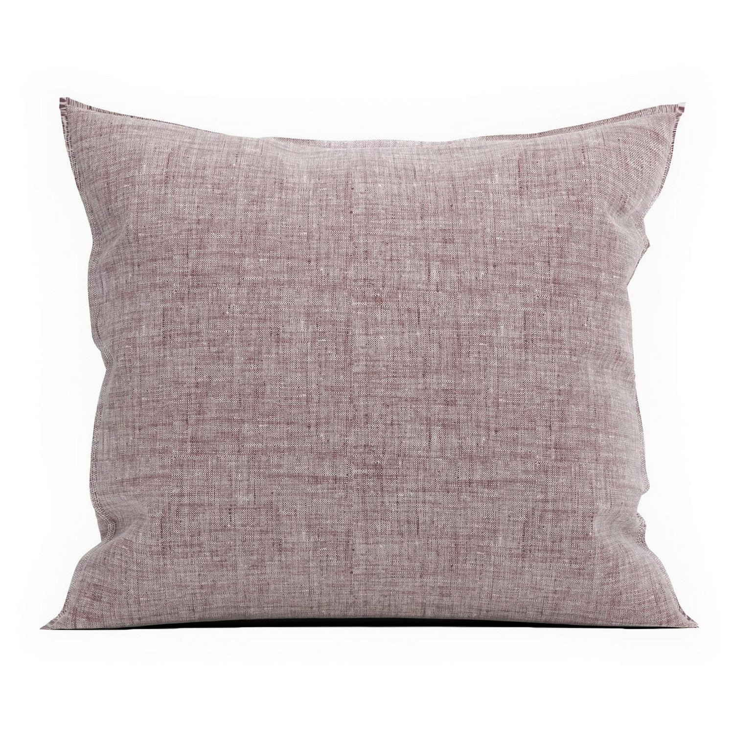 Zo Home Lino Kussensloop Linnen Look - purple 80x80cm