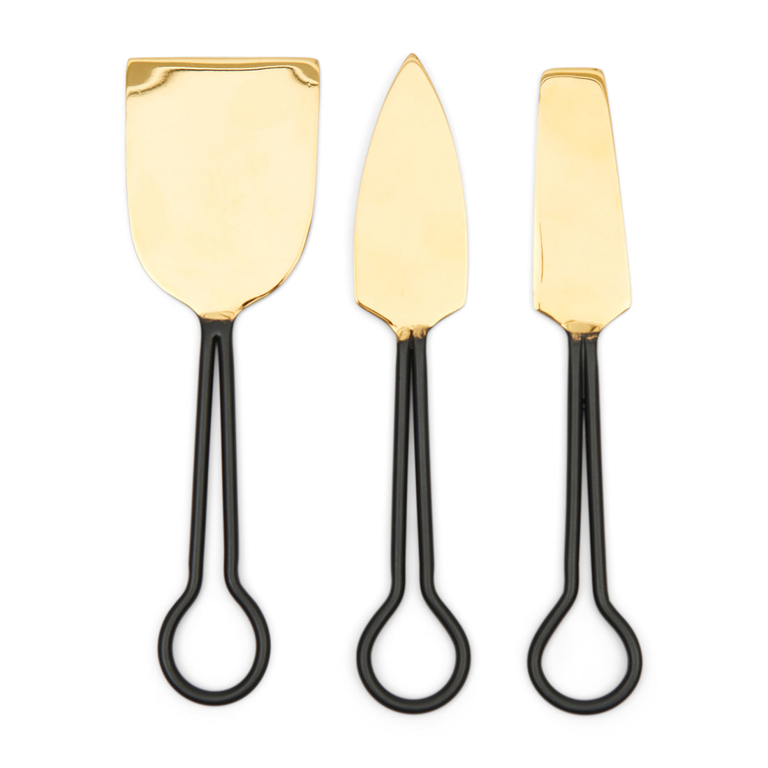Riviera Maison Bestek Classic Cheese Goud - Set 3 Stuks