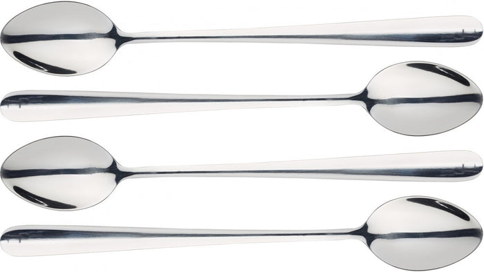 Latte Macchiato Lepels - Set van 4 - RVS - MasterClass